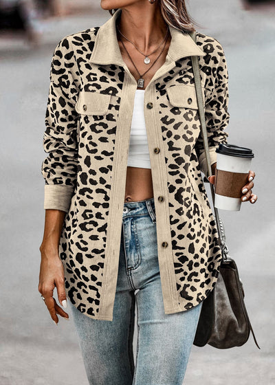 Gerlinde® | Chic women's jacket with leopard print