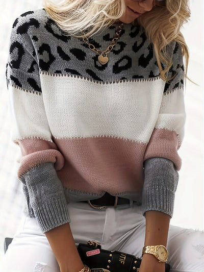 Nora | Bold Leopard Sweater
