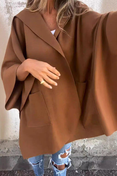 Fleur® | Casual street pocket hooded outerwear