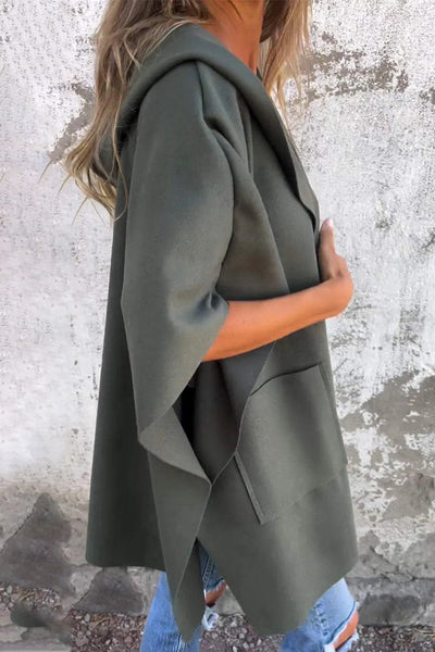 Fleur® | Casual street pocket hooded outerwear