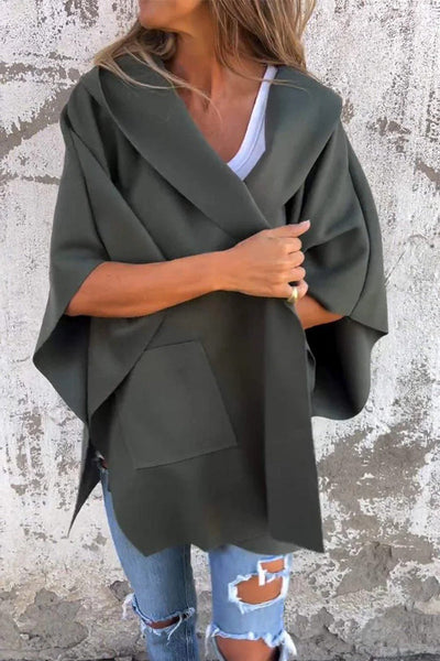 Fleur® | Casual street pocket hooded outerwear