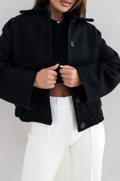 Franca® | Street Daily zip turn-down collar long sleeve two-piece suit