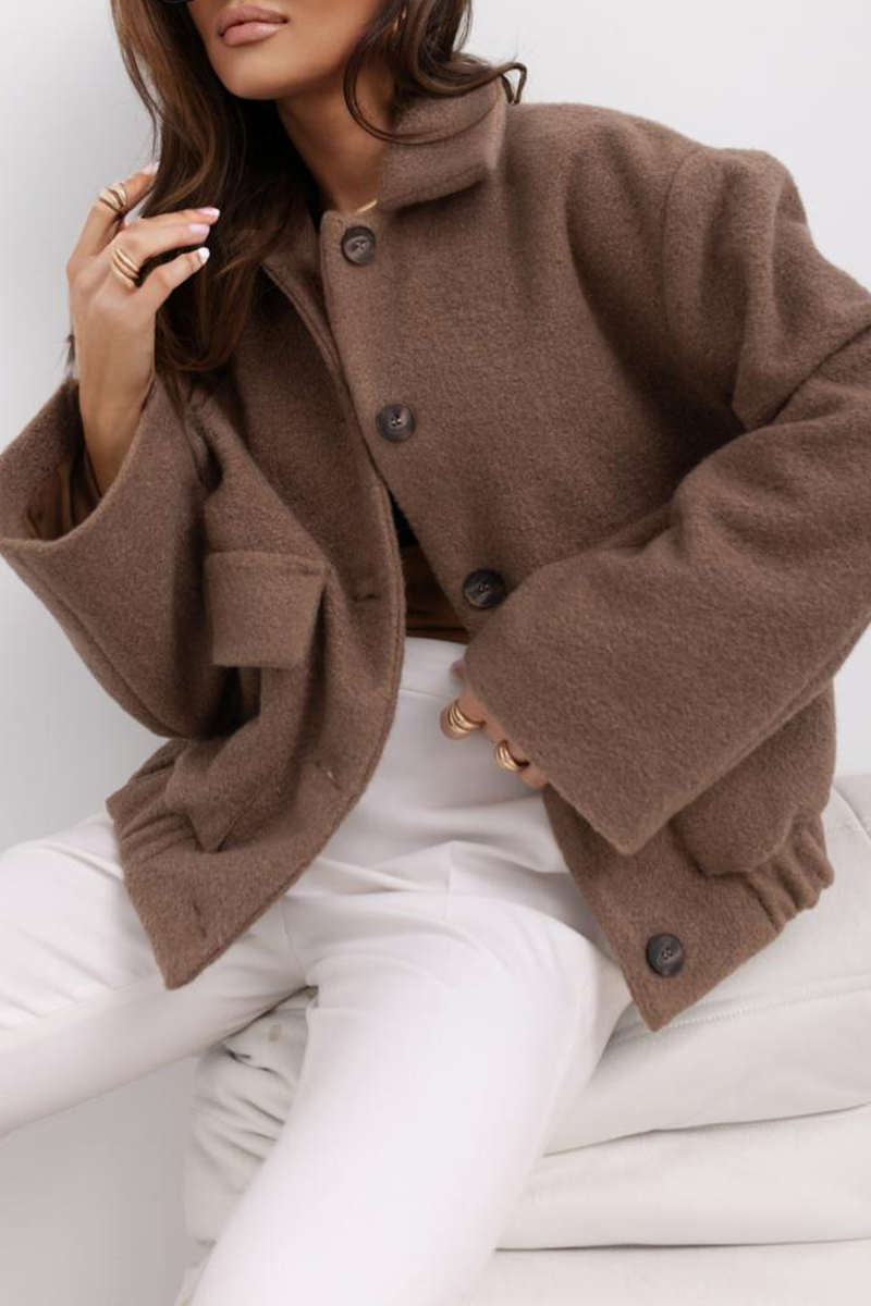 Franca® | Street Daily zip turn-down collar long sleeve two-piece suit