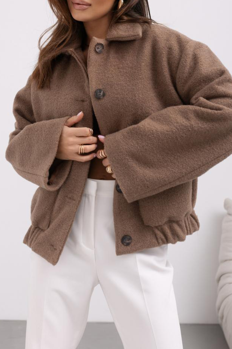 Franca® | Street Daily zip turn-down collar long sleeve two-piece suit