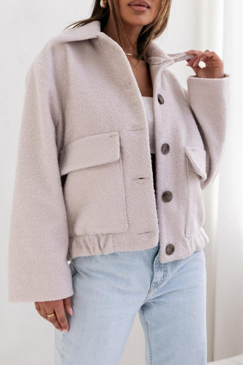 Franca® | Street Daily zip turn-down collar long sleeve two-piece suit