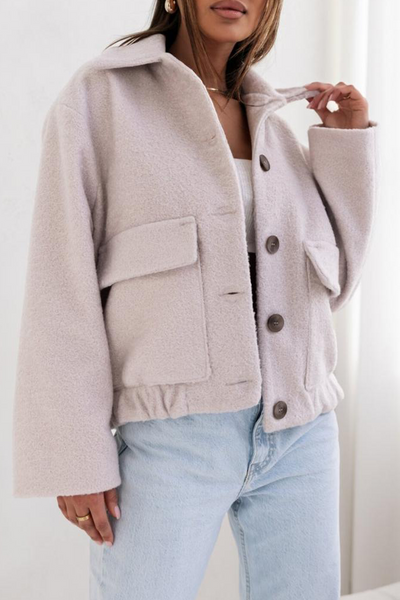Franca® | Street Daily zip turn-down collar long sleeve two-piece suit