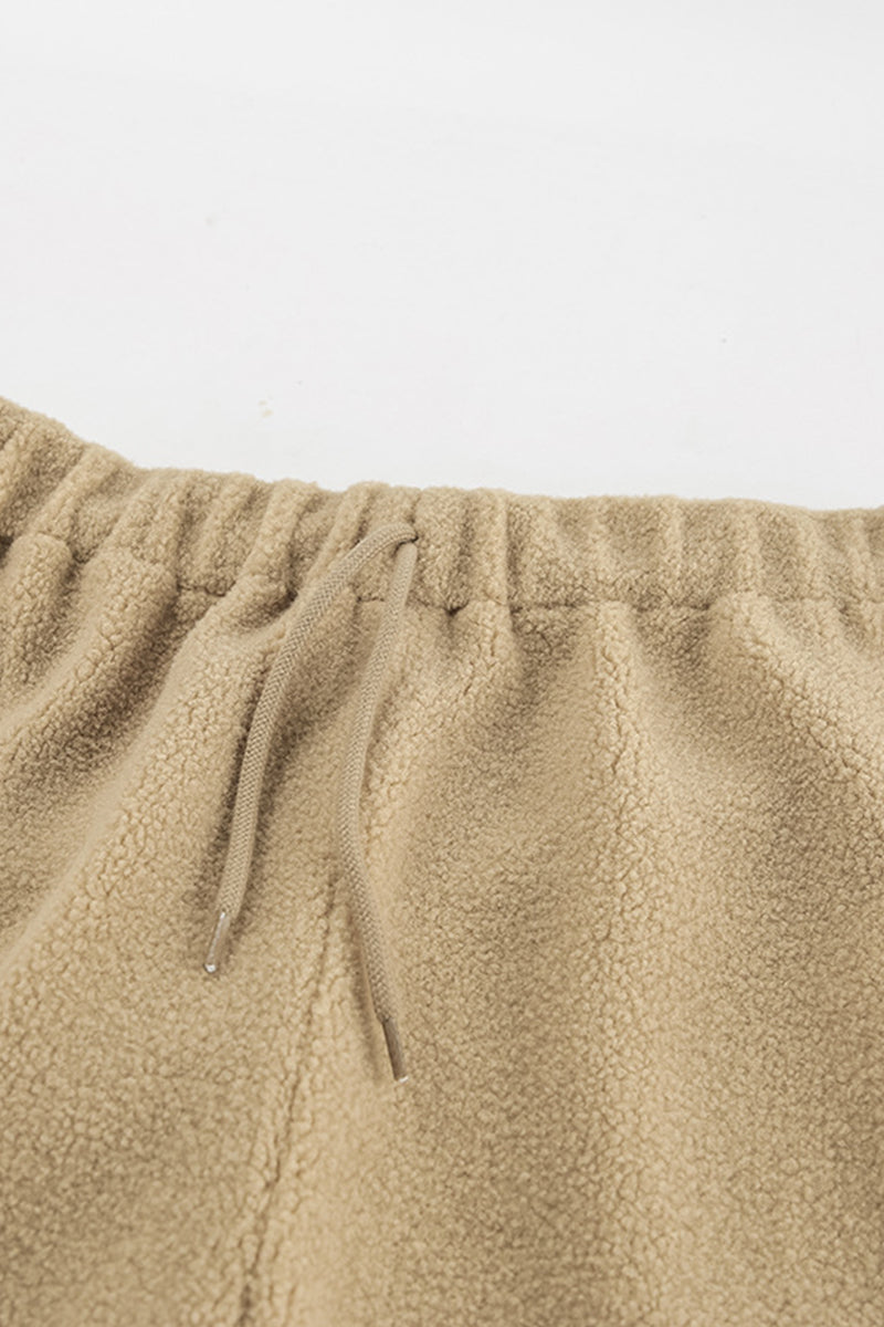 Isabella® | Casual street pocket lace-up pants, fluffy, loose, high waist, wide leg
