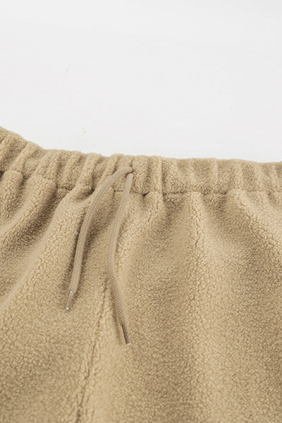 Isabella® | Casual street pocket lace-up pants, fluffy, loose, high waist, wide leg