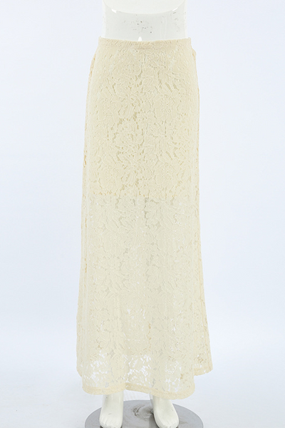 Jennifer® | Sexy straight plain lace pants