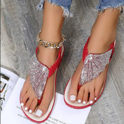 Trudi® | Orthopedic Sandals With Crystals