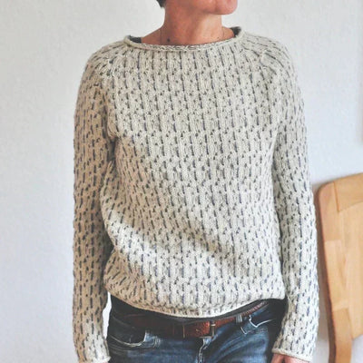 Linda | Elegant Boat Neck Sweater