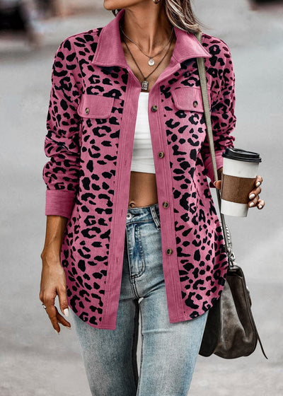 Gerlinde® | Chic women's jacket with leopard print
