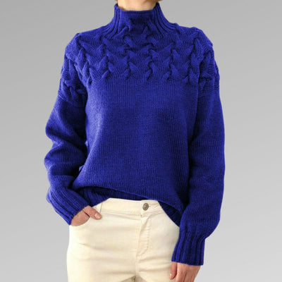 Lucy | Elegant Cable Sweater