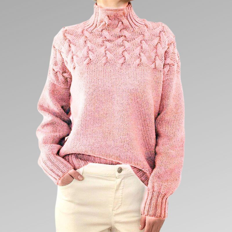 Lucy | Elegant Cable Sweater