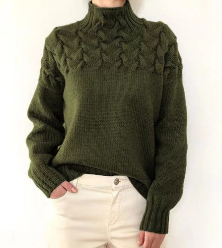 Lucy | Elegant Cable Sweater