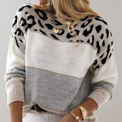 Addison | Trendy and Comfortable Leopard Sweater
