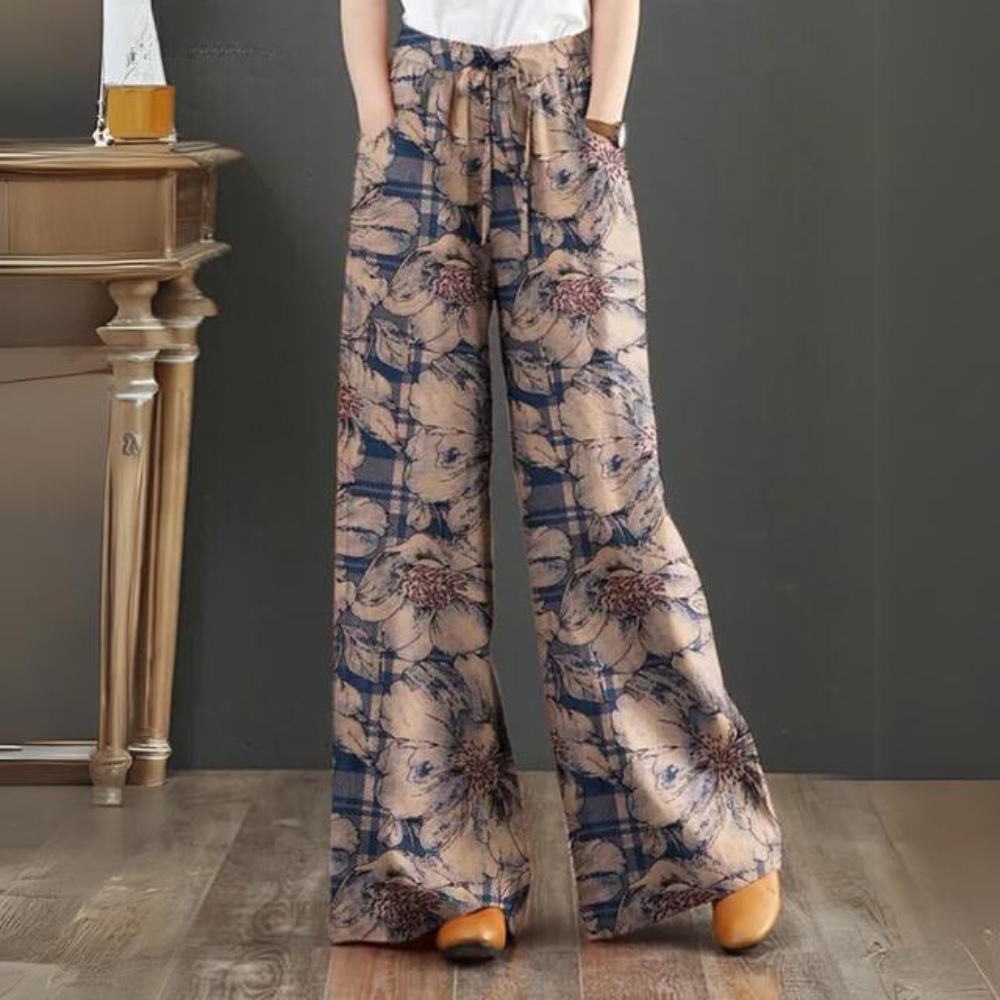 Lotte® | Bohemian pants with elastic waistband