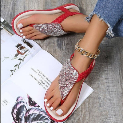 Trudi® | Orthopedic Sandals With Crystals
