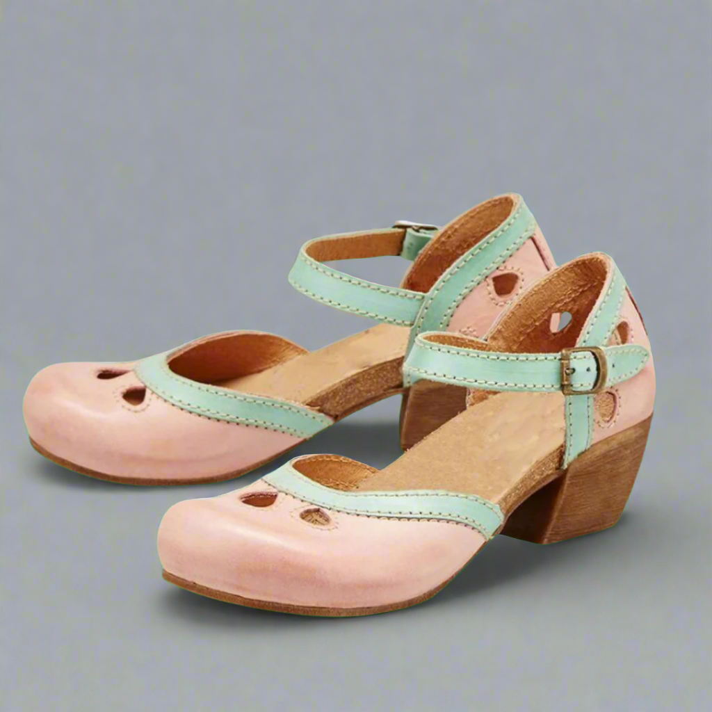 Fabiana® | Comfortable Elegant Block Heel Sandals Women Summer Shoes