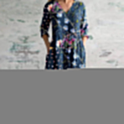 Sofia | Elegant Comfortable Floral Maxi Dress