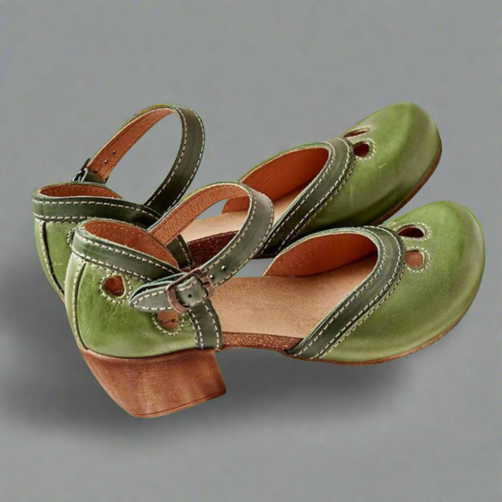 Fabiana® | Comfortable Elegant Block Heel Sandals Women Summer Shoes