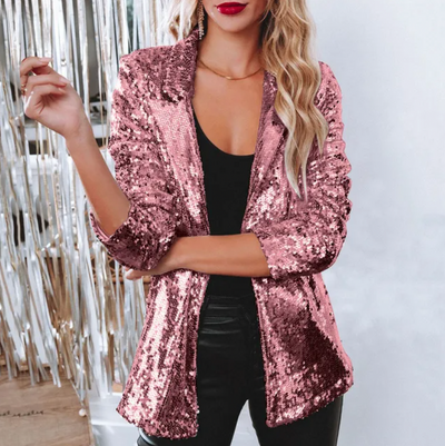Victoria® | Heidi sequin blazer