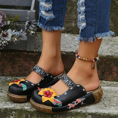 Tatiana® | 3D Flower Design Fashionable Sandals
