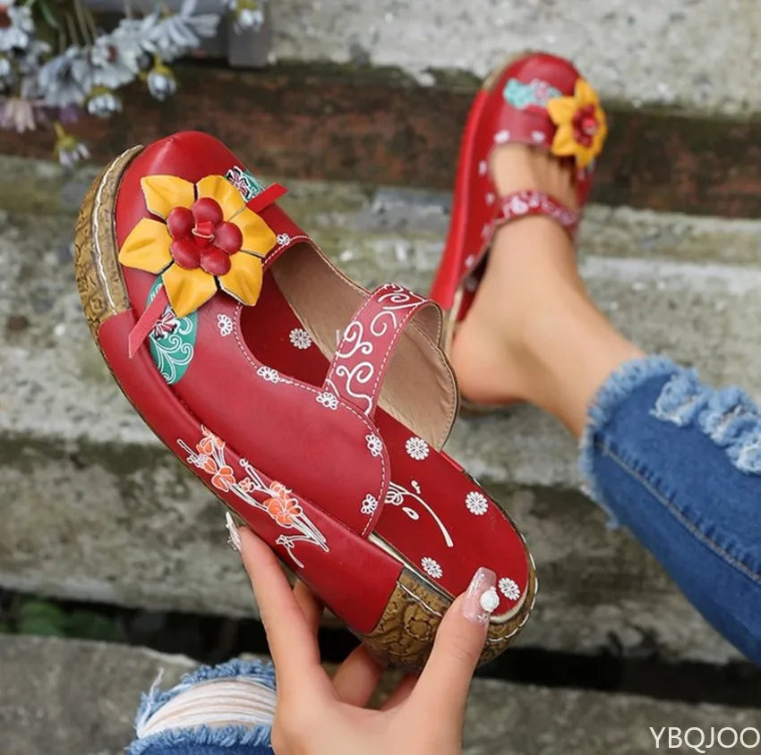 Tatiana® | 3D Flower Design Fashionable Sandals