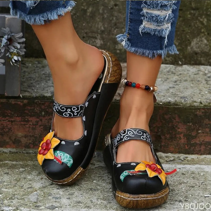 Tatiana® | 3D Flower Design Fashionable Sandals