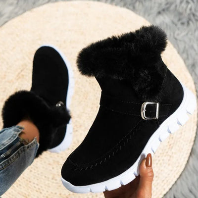 Reina® | Women's Snow Boots Casual Shoes Velvet Padded Cotton Boots