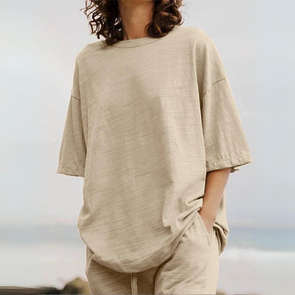 Liliane® | Elegant cotton and linen set