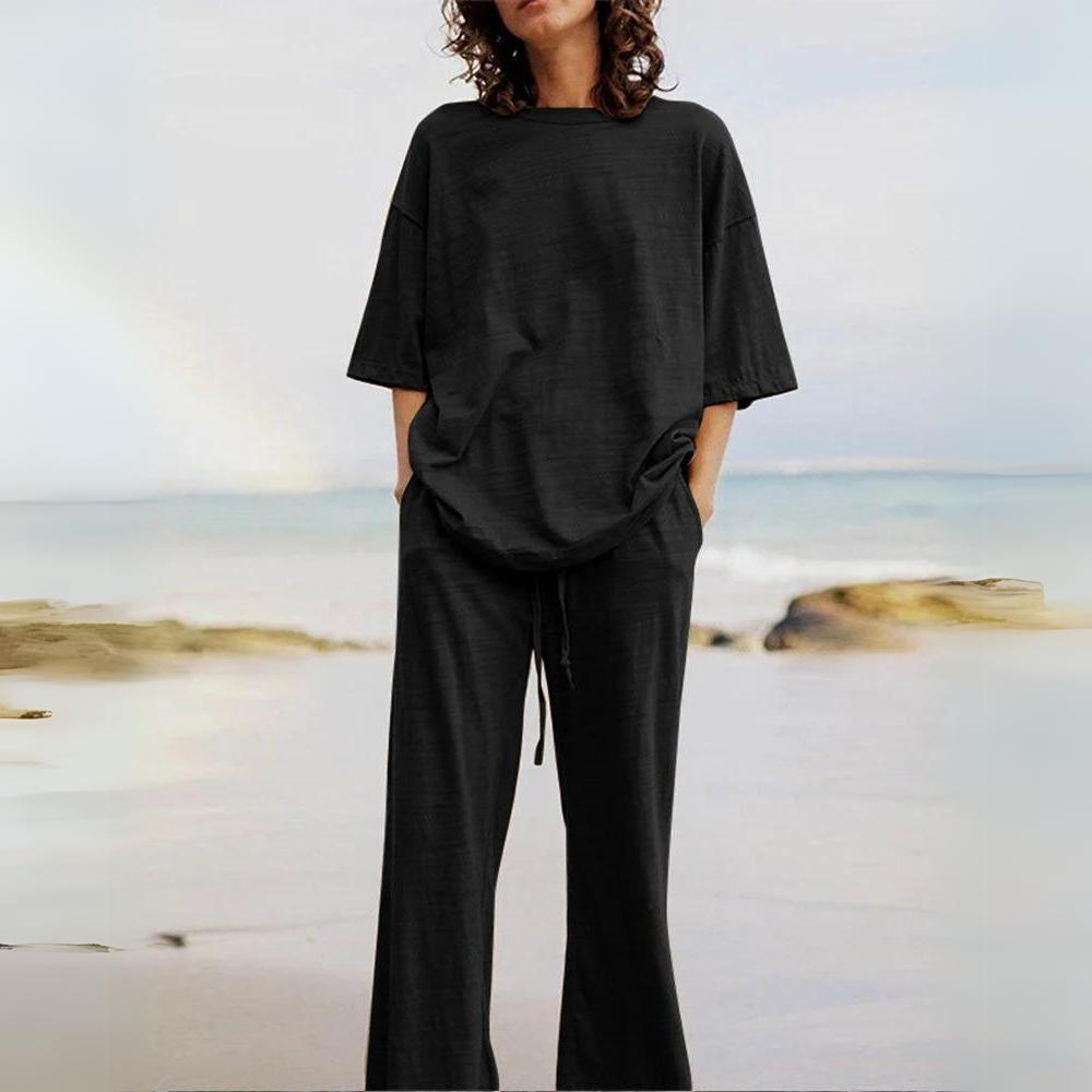Liliane® | Elegant cotton and linen set