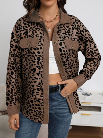 Gerlinde® | Chic women's jacket with leopard print