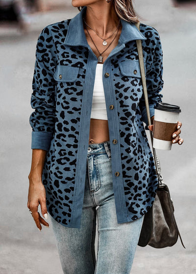 Gerlinde® | Chic women's jacket with leopard print