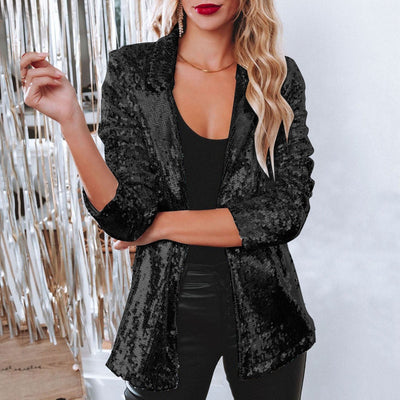 Victoria® | Heidi sequin blazer
